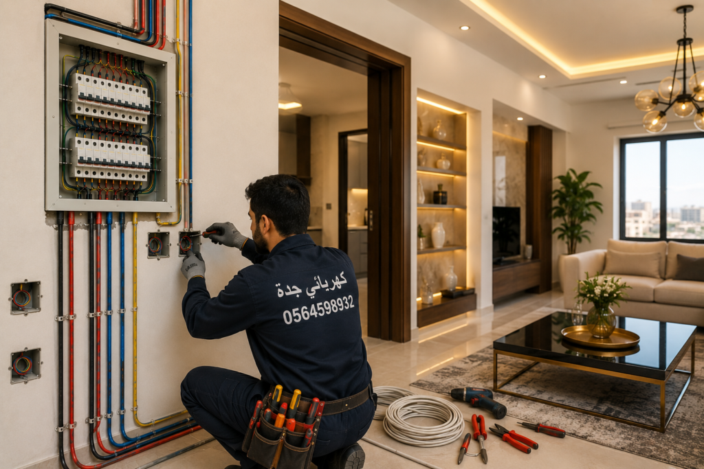 شركة تمديد كهرباء في مدينة جدة